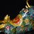 Vintage Cloisonne Enamel Bull Figurine – 11" Gilt Ox Sculpture With Floral Motif For Sale - Image 9 of 18