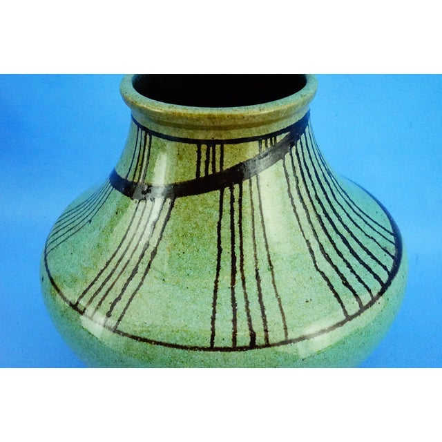 Mid-Century Ceramic Vase attributed to Alessio Tasca for Istituto Statale d'Arte, Venice, Italy, 1950s For Sale - Image 15 of 18