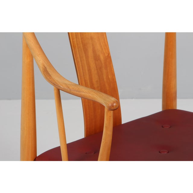 Chinese 4283 Chair attributed to Hans J. Wegner for Fritz Hansen For Sale - Image 3 of 8