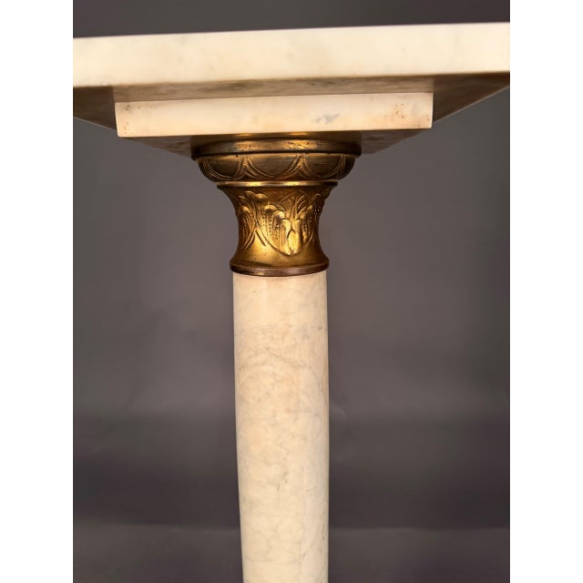 19th Century Pedestal / Column With Bronze Mounts, Circa 1870 For Sale - Image 5 of 8