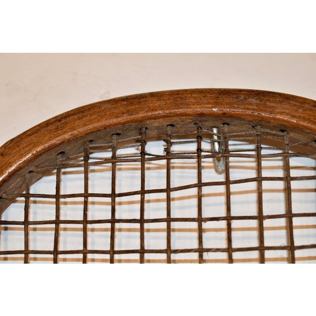 Late 19th Century Wright and Ditson Tennis Racquet For Sale - Image 4 of 9