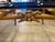 Hollywood Regency Gold Leaf Faux Bois Cocktail Table For Sale - Image 9 of 14