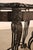 Black Maitland Smith Greek Key Console Table With Tessellated Marble Top For Sale - Image 8 of 18