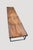 Andrianna Shamaris Single Slab Suar Wood Long Wave Bench For Sale - Image 18 of 18