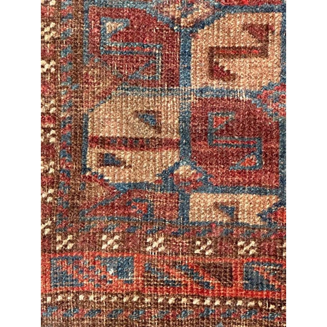 Antique Distressed Turkmen Tribal Rug, 1890s For Sale - Image 9 of 18