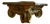 Antique Gilded Wall Shelf For Sale