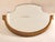 1930s Vintage French Art Deco Golden Mirror, 1930s For Sale - Image 5 of 8