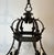 1940s Wrought Iron Cage Chandelier With 7 Lights in Gothic Style For Sale - Image 9 of 12