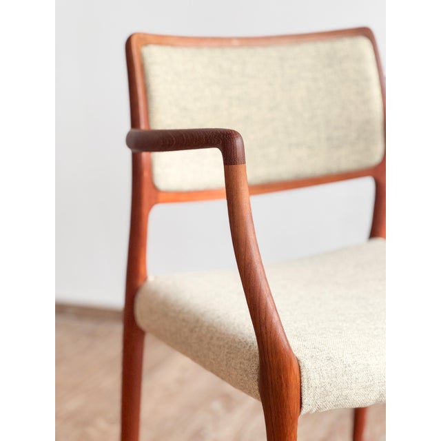 Mid-Century Model 65 Armchair by Niels Otto (N. O.) Møller for J. L. Mollers, 1968 For Sale - Image 6 of 17
