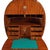 Amsterdam Lyre Secretary in Mahogany on Oak, 1870s For Sale - Image 6 of 14
