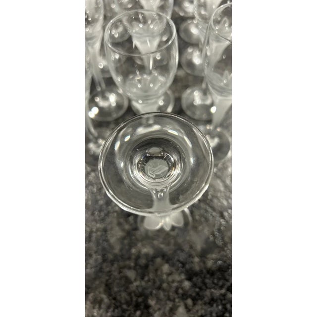 1980s 1980s Schott-Zwiesel La Fleur Crystal Cordials - Set of 16 For Sale - Image 5 of 6