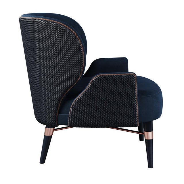 Mid-Century Modern Louis I Armchair by Ottiu For Sale - Image 3 of 5