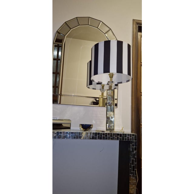 Brass and Murano Glass Table Lamp from Justfurnituress SRL For Sale - Image 13 of 18