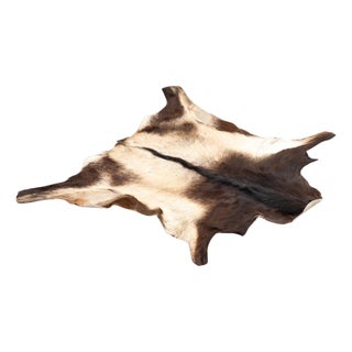 Goat Leather Rug, 1940s For Sale