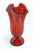 Mid 20th Century Red Art Glass Deco Vase For Sale - Image 9 of 9