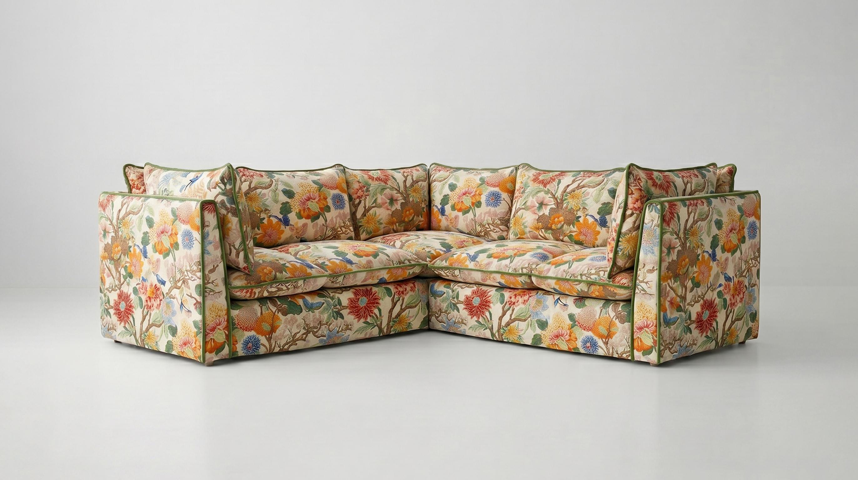 sophiaページ Sophie Conran Coco 3x3 Sectional Sofa - GP & J Baker Magnolia