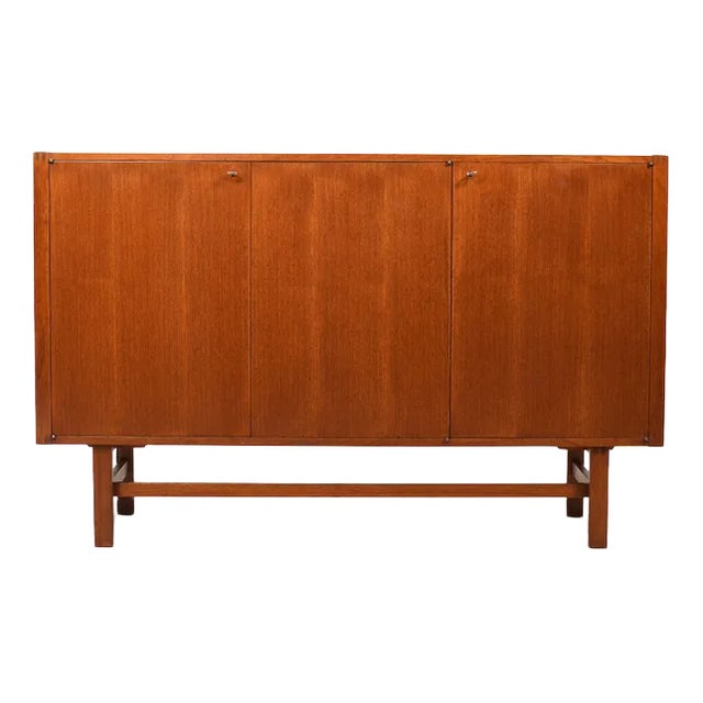 Danish Minimalist Sideboard in Teak, 1960 For Sale