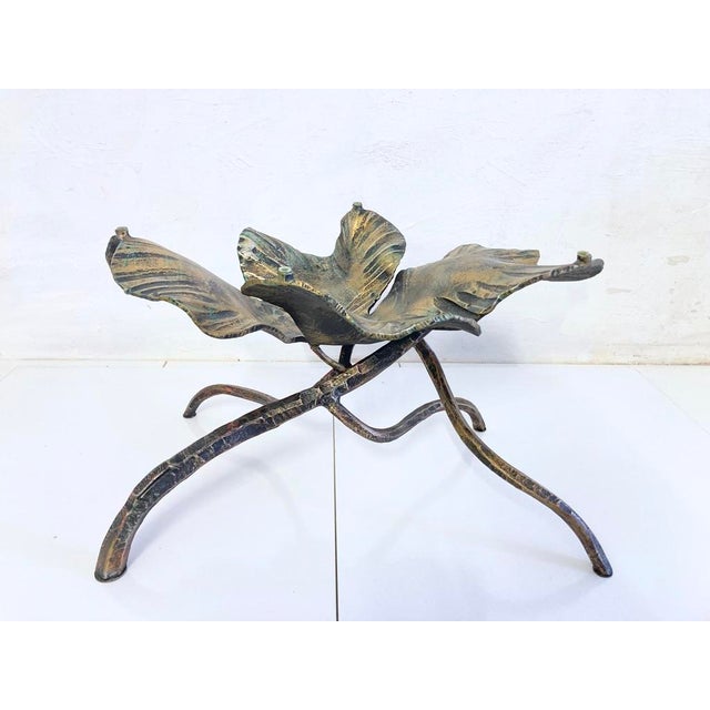 Gold Hollywood Regency Coffee Table by Salvino Mardura, Italy, 1970s-1980s For Sale - Image 8 of 12