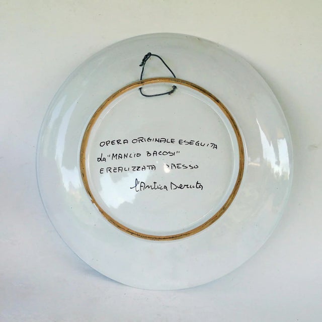 Italian Ceramic Tableware by Bacosi Manlio, 1970s For Sale - Image 4 of 5