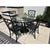 Metal Vintage Restored Chinoiserie Patio Dining Set by Meadowcraft For Sale - Image 7 of 12