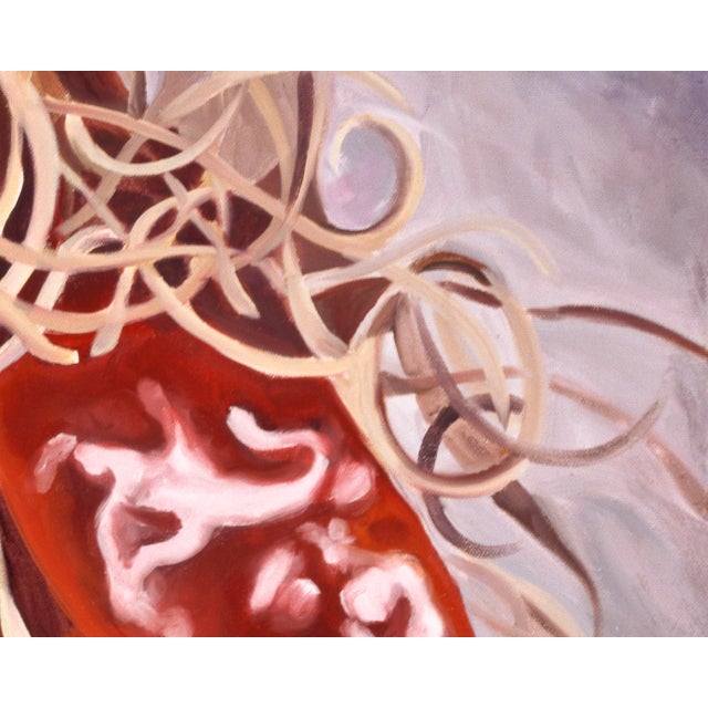 2000s "Ristra" Gallery Wrapped Oil Painting by Judith Moore For Sale - Image 4 of 8