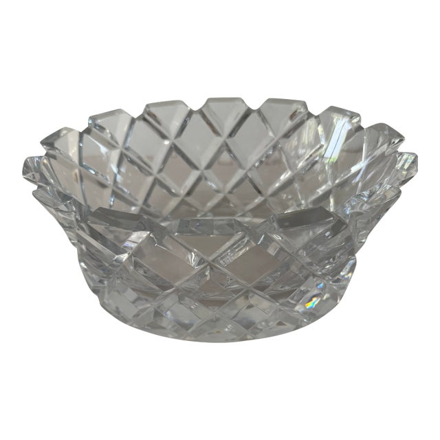 Orrefors Medium Bowl, 'Sofiero,' by Gunnar Cyren For Sale
