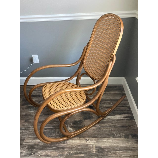 Style Bentwood Rocking Chair Chairish