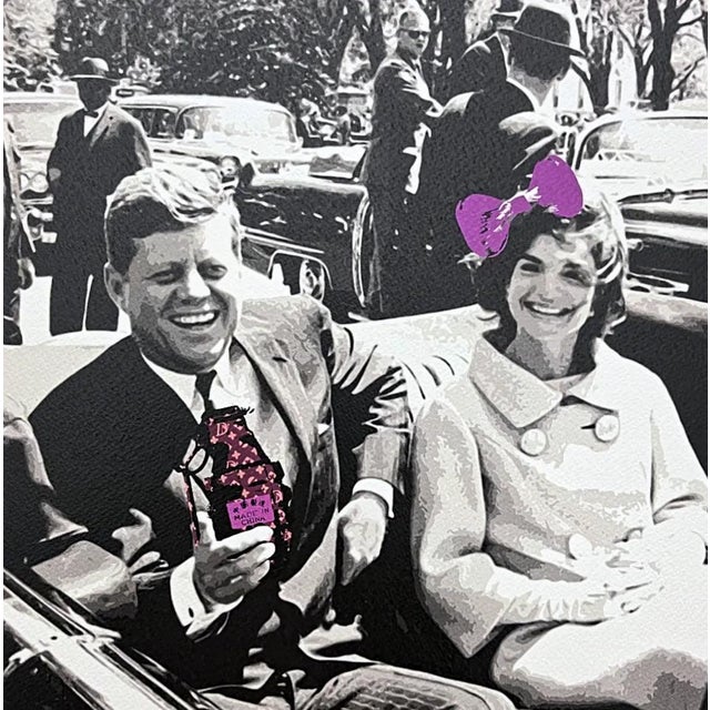Death NYC - John and Jacqueline Kennedy - limited edition with certificate Paper: Fine art 300 gsm paper. Numbered 14/100,...