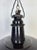 Industrial Industrial German Black Enamel Pendant Lamp with Glass Cover, 1930s For Sale - Image 3 of 14