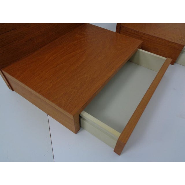 Teak Consoles with Drawers, 1960s, Set of 2 For Sale - Image 15 of 18