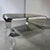1980s French Mid-Century Francois Monnet Chrome and Smoked Glass Low Coffee Table For Sale - Image 5 of 6