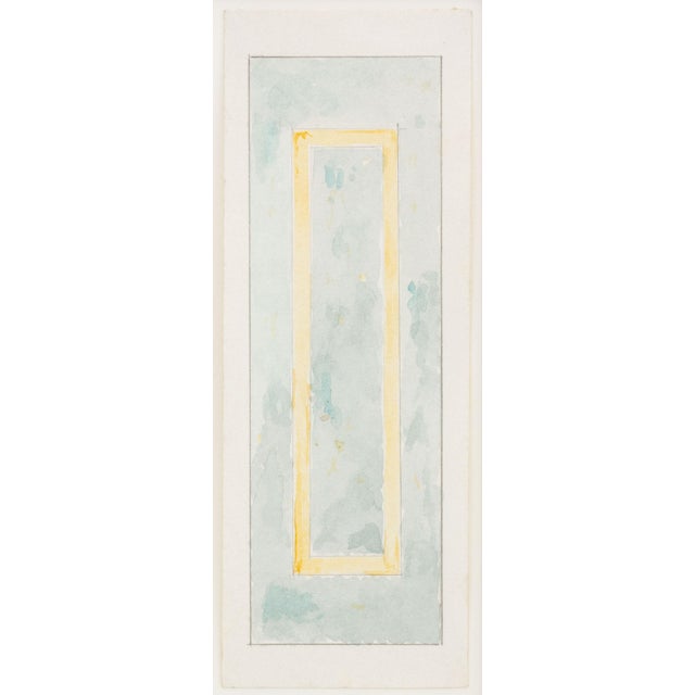 Contemporary Joseph L. Gardella Minimalist Watercolors, Pair For Sale - Image 3 of 8