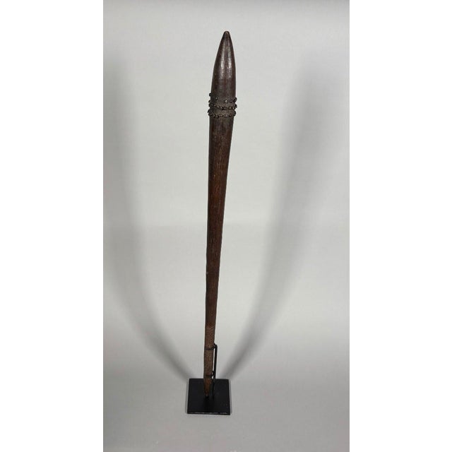 Aboriginal war club with a skull, Queensland, Australia. Oceania For Sale - Image 4 of 6