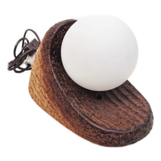 Brutalist Dutch Organic Wall Lamp, 1970s For Sale