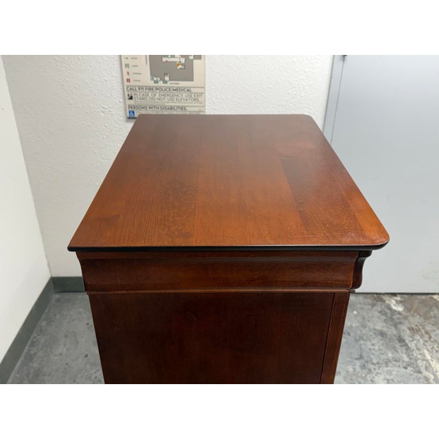 Wood Shermag Louis Philippe Lingerie Chest For Sale - Image 7 of 12