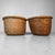 Shōwa Japanese Bamboo Baskets, 1950, Set of 2 For Sale - Image 13 of 13