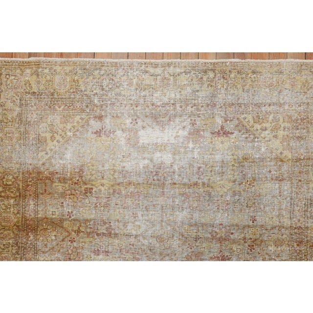 Antique Worn Square Indian Rug - 3'10" x 3'11" For Sale In New York - Image 6 of 8