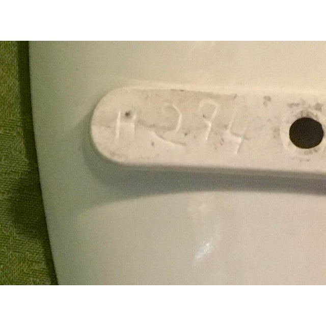 Mid 20th Century Mid 20th Century Mid Century Modern Hyalyn Ceramic Footed Platter For Sale - Image 5 of 5