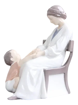 Model 1642 Mother & Child Figure from Bing & Grøndahl