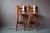 Brutalist Stools in Wood and Wrought Iron, 1970s, Set of 2 For Sale - Image 10 of 14