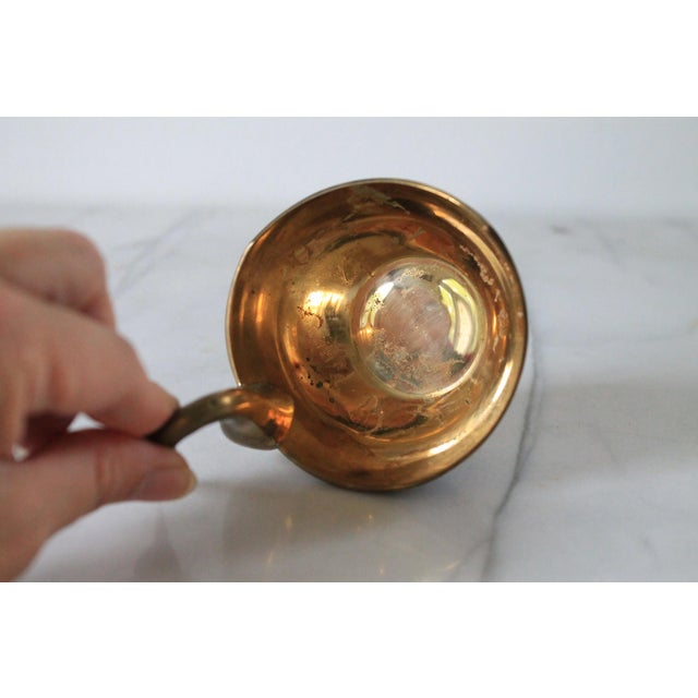 Vintage Brass Swan Dish For Sale - Image 10 of 10