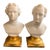 1950s Mini Busts of Composers Mozart and Wagner- Set of 2 For Sale