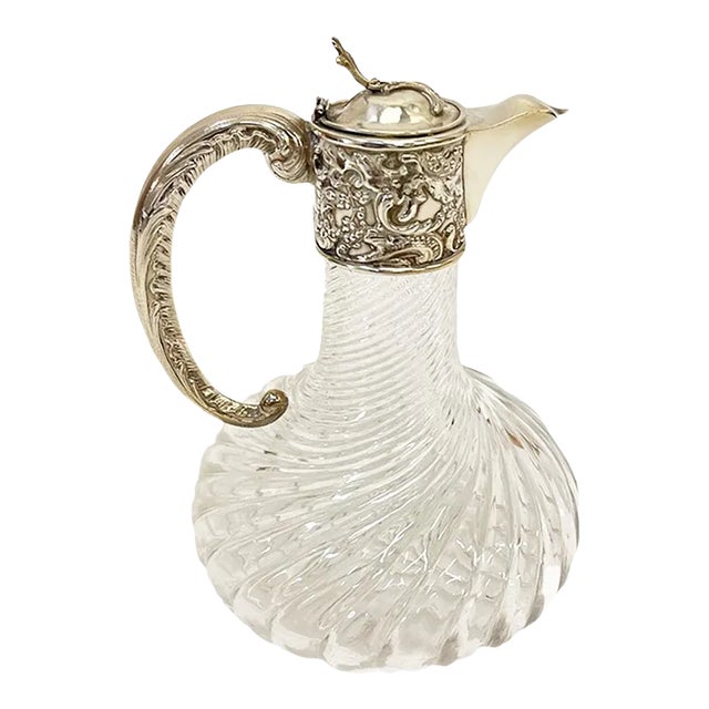 French Claret Jug, Circa 1883-1911 For Sale