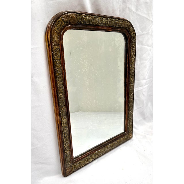 Early 1900s French Louis Philippe Mirror For Sale - Image 4 of 9