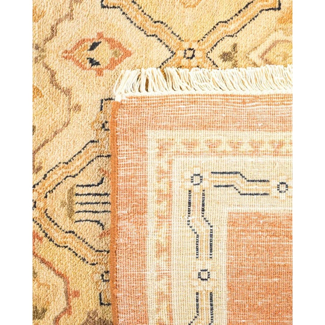 1990s Vintage Traditional Hand Knotted Wool Area Rug, Bronze - 6'0" X 8'10" For Sale - Image 5 of 9