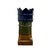 Antique French Glazed Ceramic Chimney Pot, 1890s For Sale - Image 5 of 9
