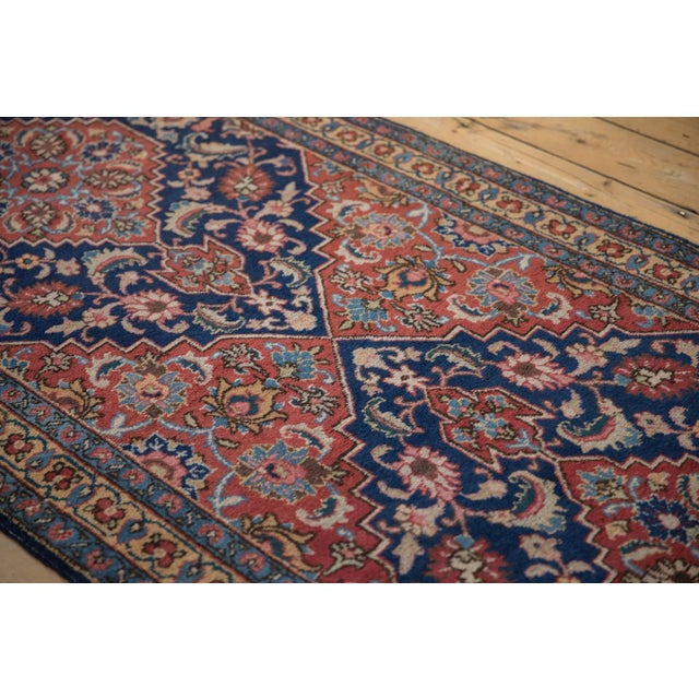 Vintage Tabriz Rug Runner - 3'1" X 15'9" For Sale - Image 9 of 11