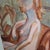 Mid-Century Modern Mid-Century Modern Female Nude Painting – Warm Earth Tones, Vintage Figurative Art For Sale - Image 3 of 6