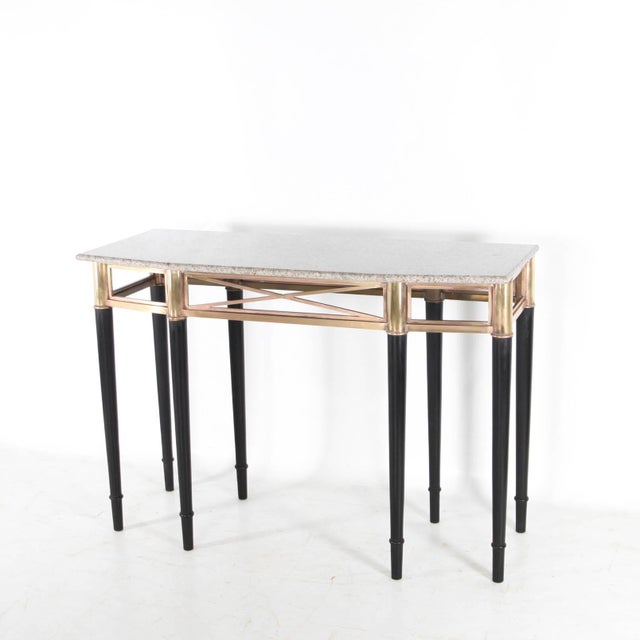 Vintage Neoclassical Console Table, 1970s For Sale - Image 4 of 18