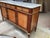 1940s French Louis XVI-style Credenza W/Carrara Marble Top For Sale - Image 5 of 9